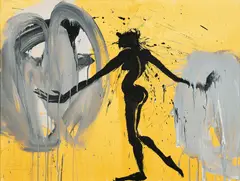 Helge Leiberg, Ohne Titel, 2005, Acryl auf Leinwand