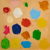 Jerry Zeniuk, Ohne Titel, 2003, Öl auf Holz