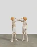 Gregor Gaida, Summe der Geschichten, 2006, Holz, farbig gefasst