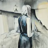 Axel Sanson, "Encounters", 2011, Öl auf Leinwand