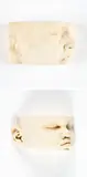 Gregor Gaida, Konvolut von 2 Skulpturen, 2007, Jeweils: Holz, farbig gefasst