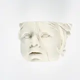 Gregor Gaida, Aus: Fragmente, Um 2007, Gips. Mit Aufhängung