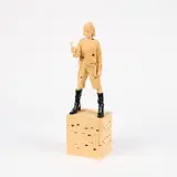 Gerhard Demetz, "Gloomy sunday", Linden-Holz, teilweise farbig gefasst