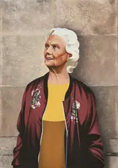 Robert Seidel, Mary, 2019, Acryl auf Leinwand