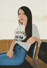 Robert Seidel, Victoria, 2019, Acryl auf Leinwand
