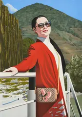 Robert Seidel, Z Hang Lin, 2018, Acryl auf Leinwand