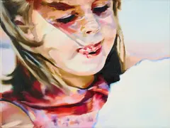 Joanna Jesse, Zuckerwatte, 2009, Öl auf Leinwand