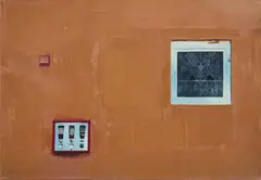 Daniel Behrendt, "Kaugummiautomat III", 2006, Öl auf Leinwand