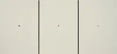 Daniel Behrendt, "Play", 2017, Öl auf drei nebeneinandermontierten Holzplatten