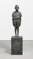 Gerhard Demetz, Hitler, 2010, Bronze, schwarz patiniert