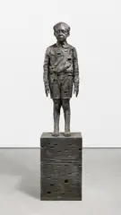 Gerhard Demetz, Mao, 2010, Bronze, schwarz patiniert