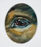 Justine Otto, Ohne Titel (Pferdeauge)