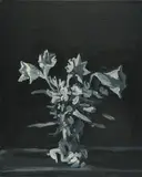 Tom Ellis, "Flowers I", 2010, Acryl auf Leinwand