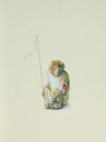 Joe Biel, "Monkey (Flag)", 2009, Wasser- und Latexfarbe auf Holz