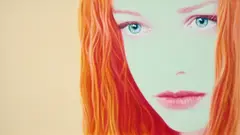 Josie McCoy, "Leeloo VI", Acryl auf Leinwand