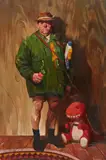 Yongchul Kim, Ohne Titel, 2021, Öl auf Leinwand