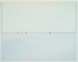 Thomas Wrede, Wattwanderer (Aus: Seascapes), 2001, C-Print