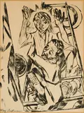 Max Beckmann, Jakob ringt mit dem Engel