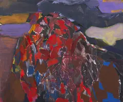 Burkhard Held, "Monte Rosa", 2008, Öl auf Leinwand
