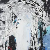 Kim Yusob, "A piece of paradise III-57", 2010, Mischtechnik auf Leinwand
