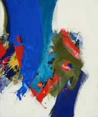 Roger Greßl, Ohne Titel, 1996, Acryl auf Leinwand