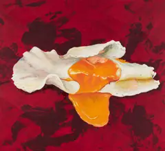 Stephanie Pech, "Hautnah III", 2002, Öl auf Leinwand