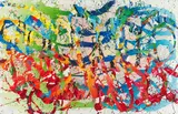 Christian Awe, "Spiral", 2015, Acryl auf Leinwand
