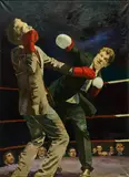 Casey McKee, "Injunction", 2013, Öl auf Leinwand