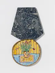 Moritz Götze, Ohne Titel, 1999, Emaillefigur