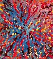 Christian Awe, "Joie de vivre", 2012, Acryl und Sprühlack auf Leinwand