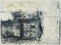 Damian Stamer, "Eleven Madison Park", 2012, Öl auf Holz