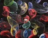 Jiří Georg Dokoupil, "Bubbles by Night"