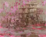 Sándor Szász, "Riot of Silence", 2015, Öl auf Leinwand
