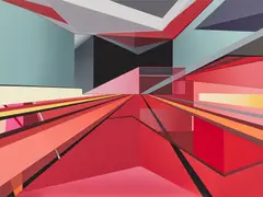 Tanja Rochelmeyer, Ohne Titel (0610), 2010, Acryl auf Leinwand