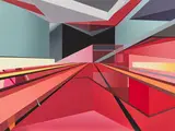Tanja Rochelmeyer, Ohne Titel (0610), 2010, Acryl auf Leinwand