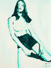 Robert Sebastian Berger, Ohne Titel, 2003, Acryl auf Leinwand
