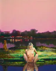 Maik Wolf, Ohne Titel, 2006, Öl auf Leinwand