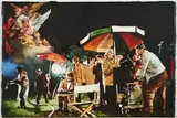 Sebastian Schrader, "Die ewigen Komparsen", 2007, Öl auf Leinwand