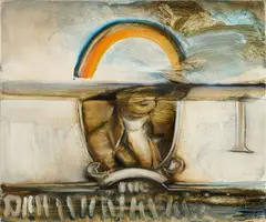 Anna Kott, "Reflection", 2013, Öl auf Leinwand