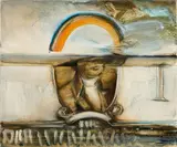 Anna Kott, "Reflection", 2013, Öl auf Leinwand