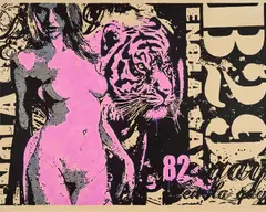 Marek Braun, "B29", 2012, Mischtechnik auf Leinwand