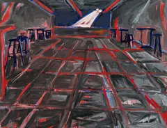 Helmut Middendorf, "SO. 36.", 1981, Öl auf Leinwand