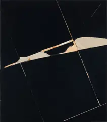 Natalia Zaluska, Ohne Titel, 2014, Mischtechnik, collagiert auf Leinwand