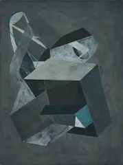 Ute Muller, Ohne Titel, 2010, Eitempera auf Leinwand