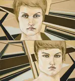 Martha Parsey, Aus: "Small Portrait", 2004, Jeweils Öl auf Leinwand