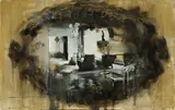 Daniel Pitín, Ohne Ttiel (Robert's flat), 2008, Öl auf Leinwand