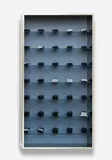 Andreas Schmitten, Nach Innen gerichteter Blick, 2019, Metall, Holz, Glas, Stoff, Kunststoff und Lack