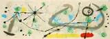 Aus: Le Lézard aux Plumes d'Or by Joan Miró, 1967, Farblithografie auf Bütten, sold Feb 2024