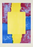 Ulrich Erben, Ohne Titel, 1996, Farblithografie auf BFK RIVES (Wasserzeichen)