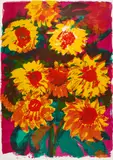 Rainer Fetting, Sonnenblumen